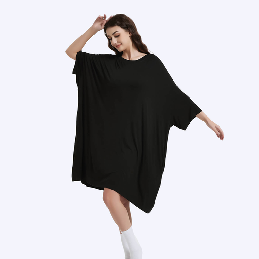 Oversized T-Shirt Schwarz